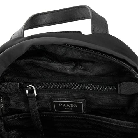 prada rucksack damen schwarz|prada rucksack damen.